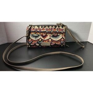 Sakroots Slim Bifold Snap Wallet Multicolor Style